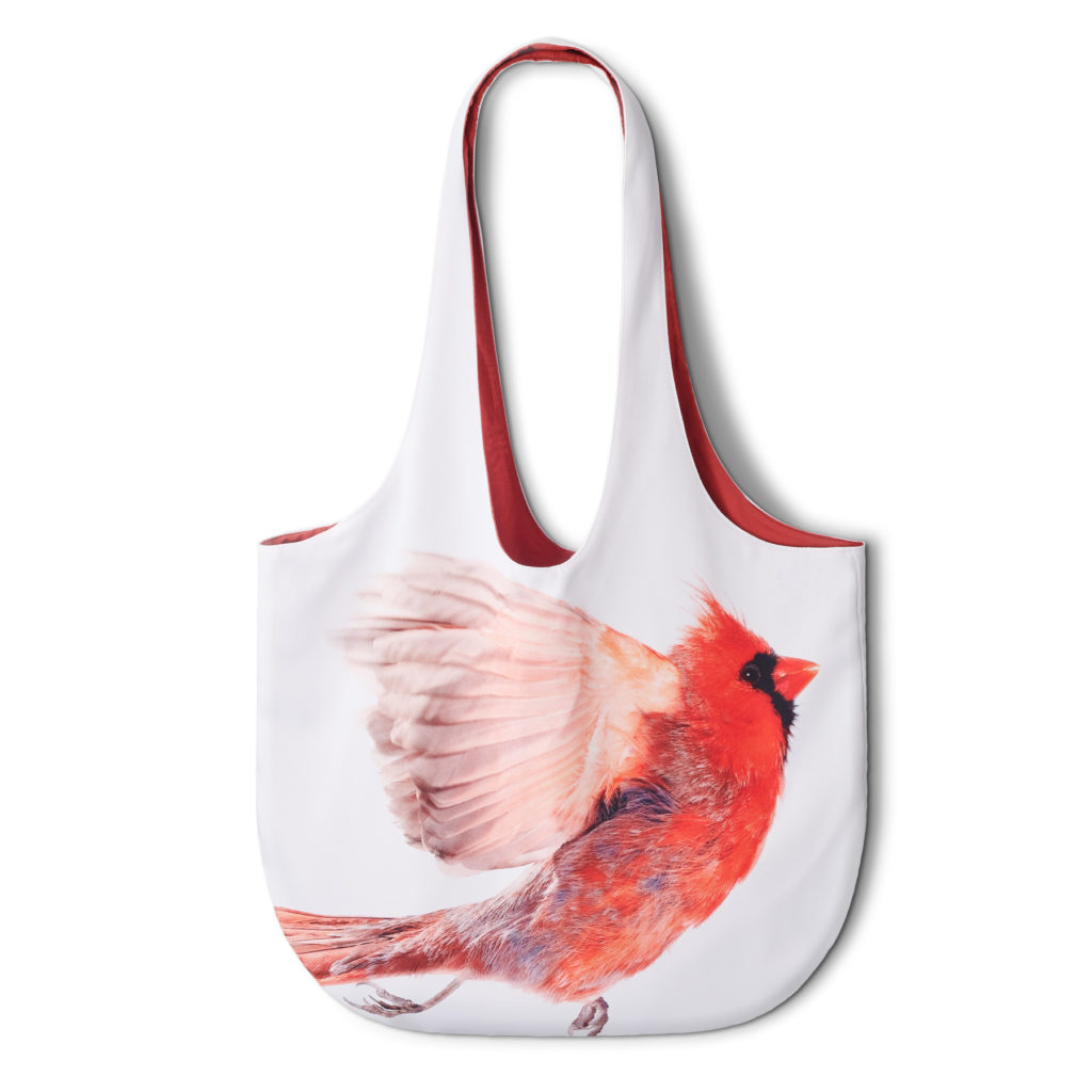 Cardinal Tote Bag - Wild Birds Flying